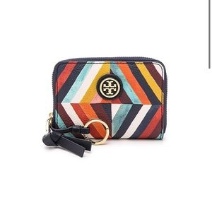 Tory Burch Kerrington Zip Coin Case
